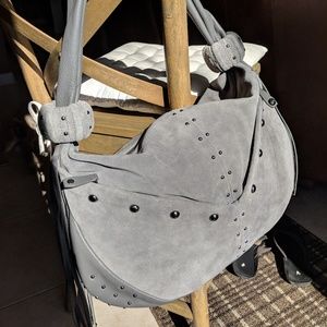 Queen Collection Suede Hobo